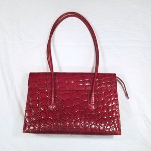 Furla  croc-embossed shoulder bag